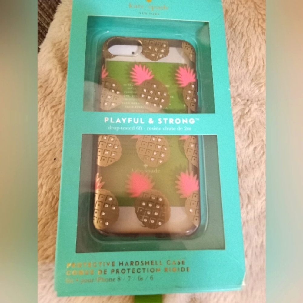 Kate Spade Pineapple iPhone Case | iPhone 6/6s/7/8 | New in Box